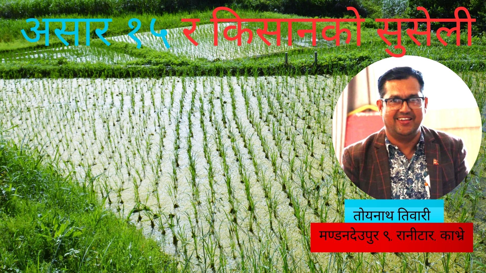 असार १५ र किसानको सुसेली